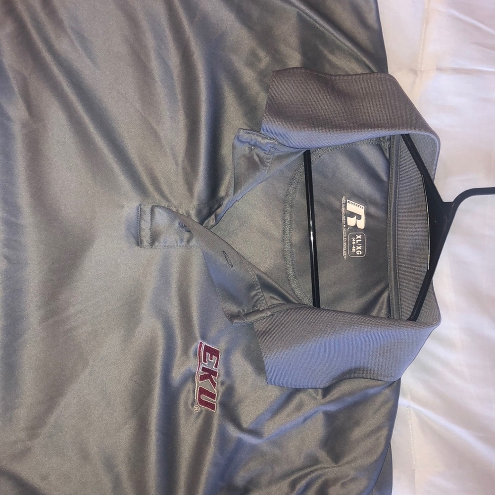 EKU Grey Polo.